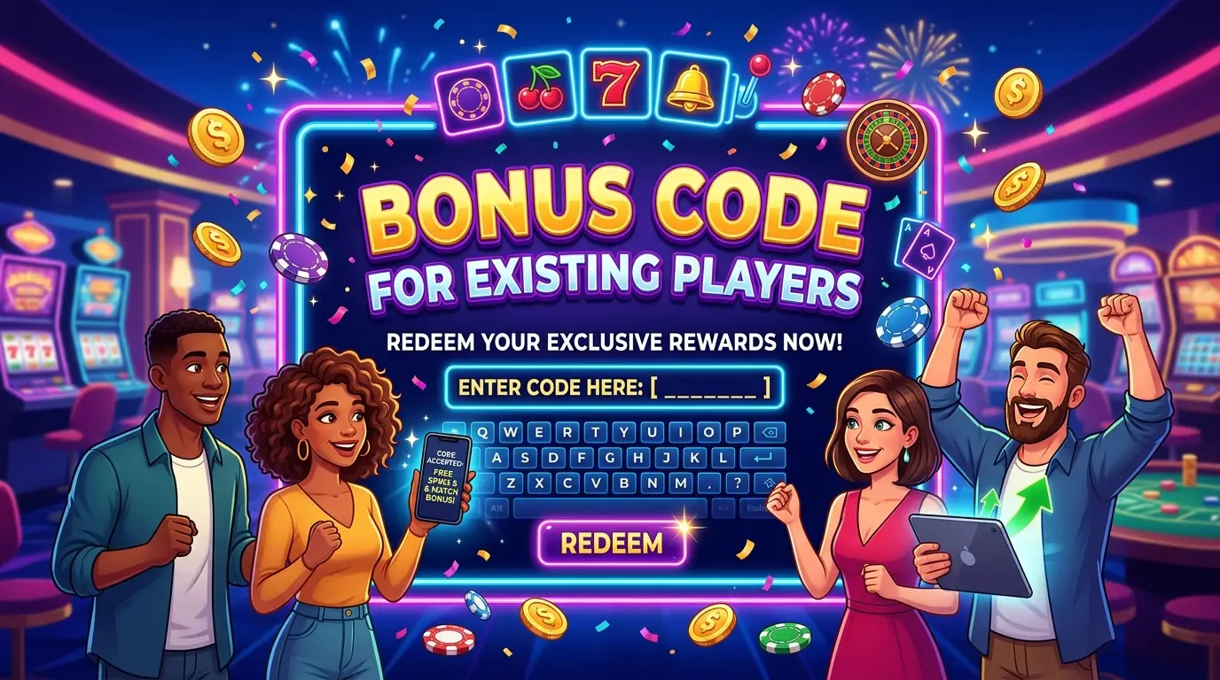 One Spin bonus code for existing players